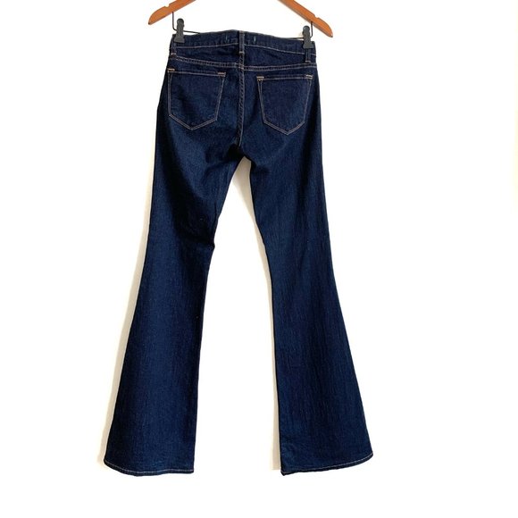 J BRAND | 'BABE' FLARED DARK DENIM JEANS - Picture 7 of 10